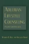 Adlerian Lifestyle Counseling cover