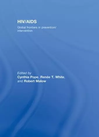 HIV/AIDS: Global Frontiers in Prevention/Intervention cover