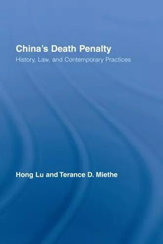 China's Death Penalty cover