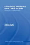 Sustainability and Security within Liberal Societies cover