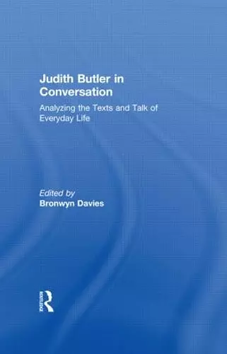 Judith Butler in Conversation cover