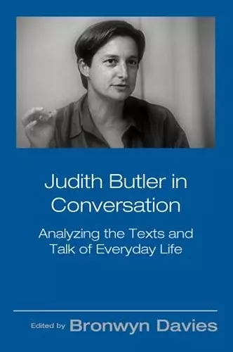 Judith Butler in Conversation cover