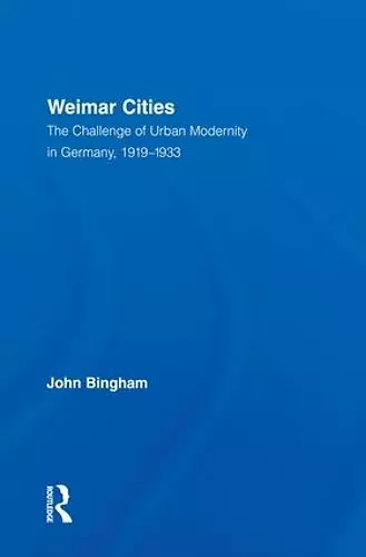 Weimar Cities cover