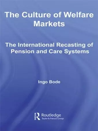 The Culture of Welfare Markets cover