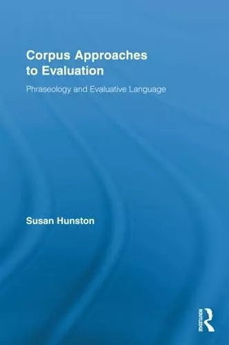 Corpus Approaches to Evaluation cover