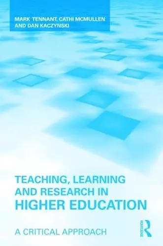 Teaching, Learning and Research in Higher Education cover