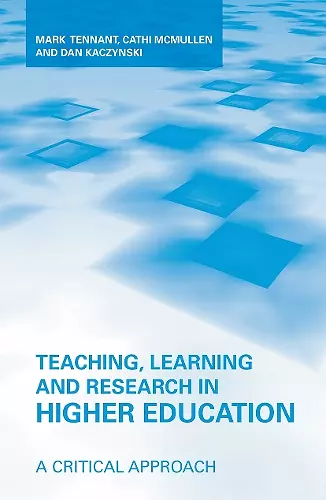 Teaching, Learning and Research in Higher Education cover