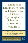 Handbook of Education, Training, and Supervision of School Psychologists in School and Community, Volume II cover