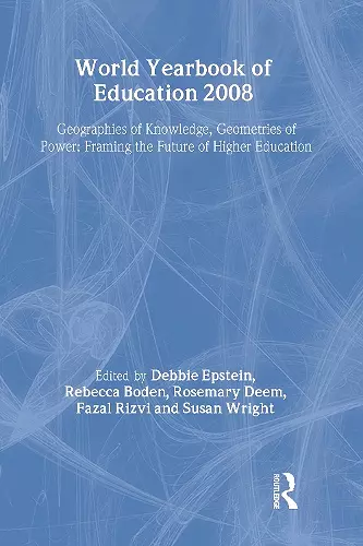 World Yearbook of Education 2008 cover