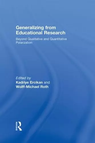 Generalizing from Educational Research cover