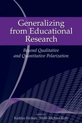 Generalizing from Educational Research cover