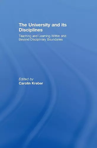 The University and its Disciplines cover