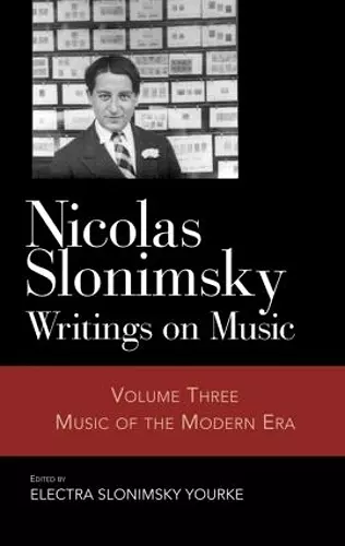 Nicolas Slonimsky: Writings on Music cover