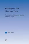 Reading the Text That Isn't There cover
