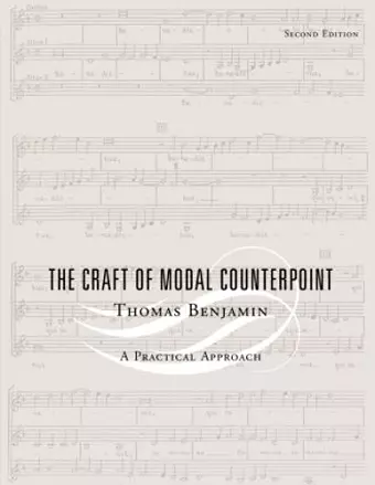 The Craft of Modal Counterpoint cover