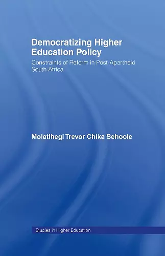 Democratizing Higher Education Policy cover