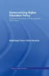 Democratizing Higher Education Policy cover