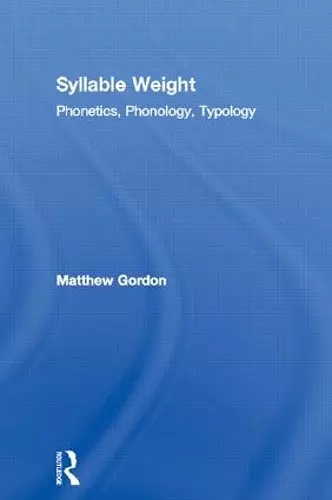 Syllable Weight cover