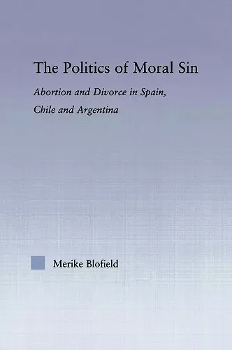 The Politics of Moral Sin cover