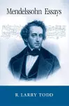 Mendelssohn Essays cover