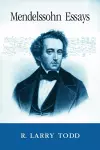 Mendelssohn Essays cover