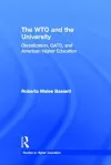 The WTO and the University cover