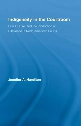 Indigeneity in the Courtroom cover