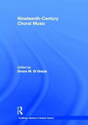 Nineteenth-Century Choral Music cover
