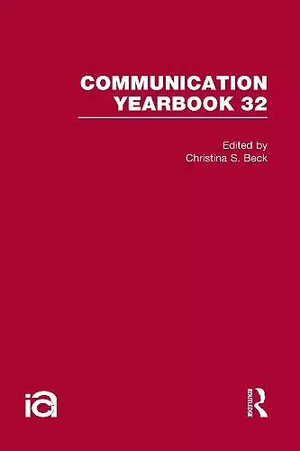 Communication Yearbook 32 cover