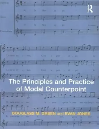 The Principles and Practice of Modal Counterpoint cover