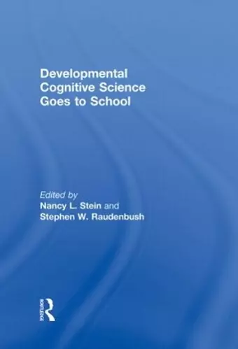 Developmental Cognitive Science Goes to School cover