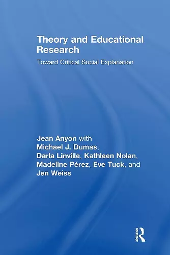 Theory and Educational Research cover