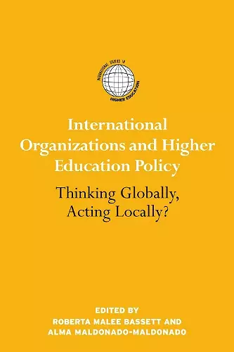 International Organizations and Higher Education Policy cover