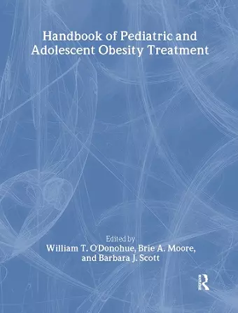 Handbook of Pediatric and Adolescent Obesity Treatment cover