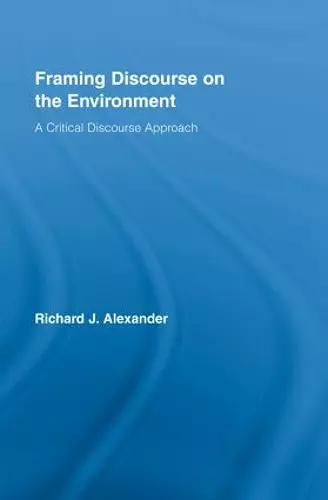 Framing Discourse on the Environment cover