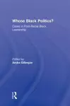 Whose Black Politics? cover