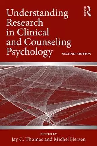 Understanding Research in Clinical and Counseling Psychology cover