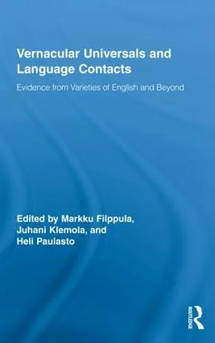 Vernacular Universals and Language Contacts cover