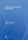 Handbook of Formative Assessment cover