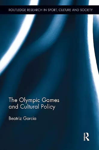 The Olympic Games and Cultural Policy cover