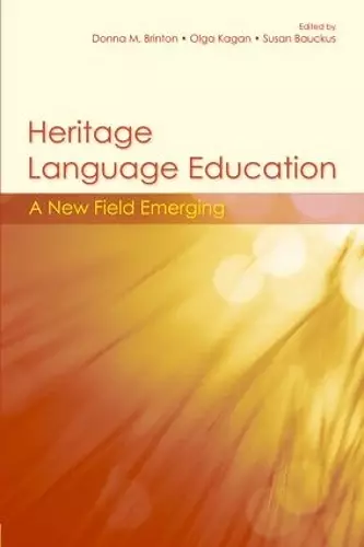 Heritage Language Education cover