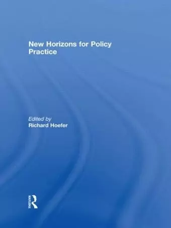 New Horizons for Policy Practice cover