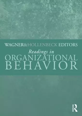 Readings in Organizational Behavior cover