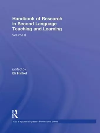 Handbook of Research in Second Language Teaching and Learning cover