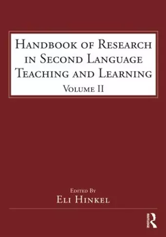 Handbook of Research in Second Language Teaching and Learning cover