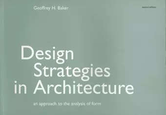 Design Strategies in Architecture cover
