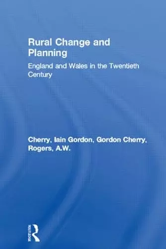 Rural Change and Planning cover