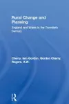 Rural Change and Planning cover