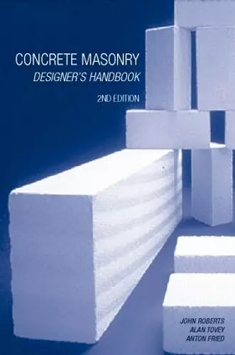 Concrete Masonry Designer's Handbook cover