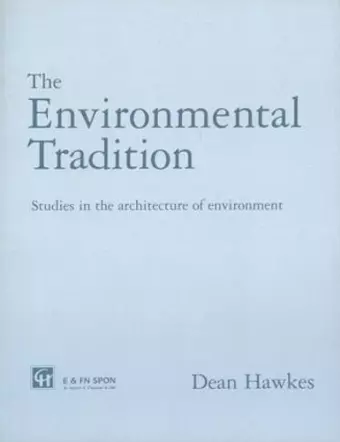 The Environmental Tradition cover